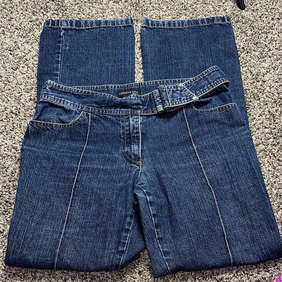 Kenneth Cole New York Denim - Kenneth Cole New York mid rise flare jeans size 8
